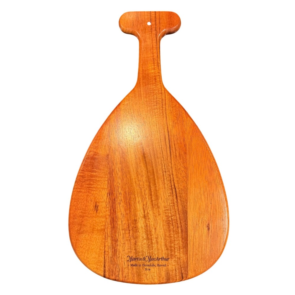 Martin & MacArthur‎ Hawaiian KOA Wooden Serving/Charcuterie Board 14" x 8"EUC